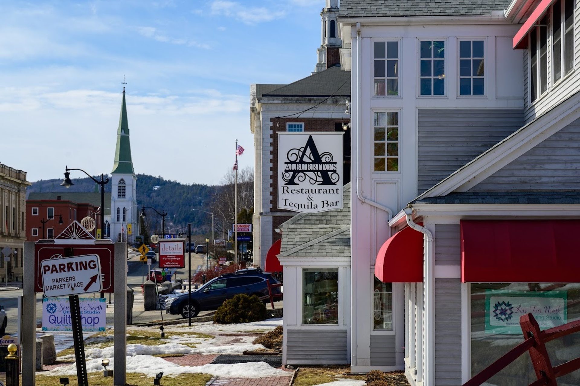A historic home on Main Street
