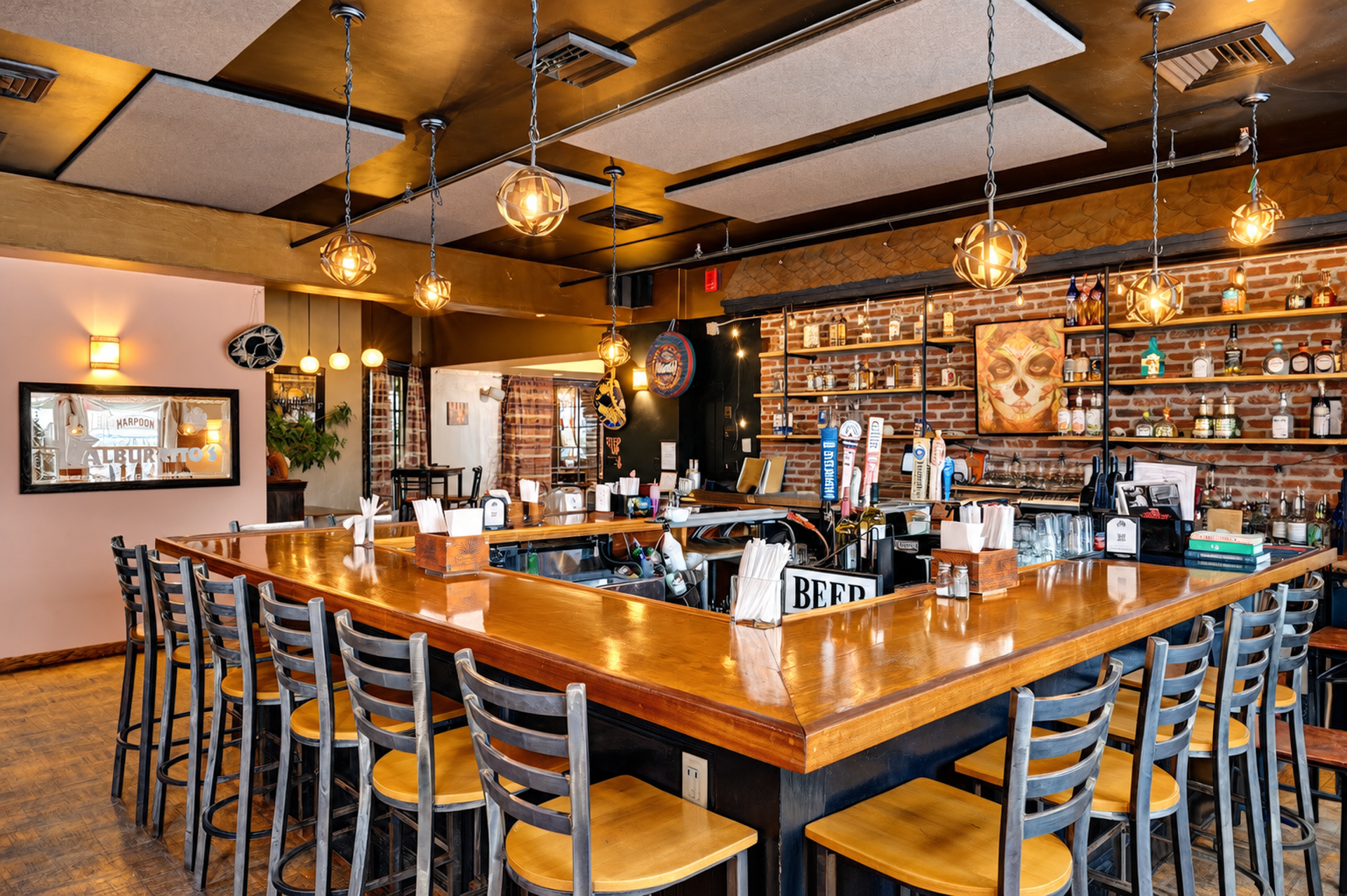 The tequila bar