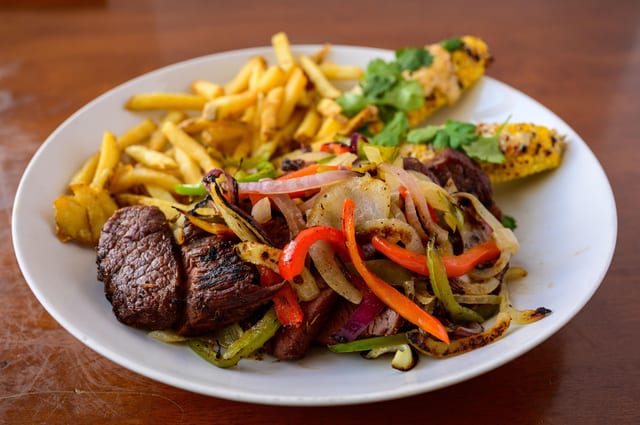 All American Steak Dinner.