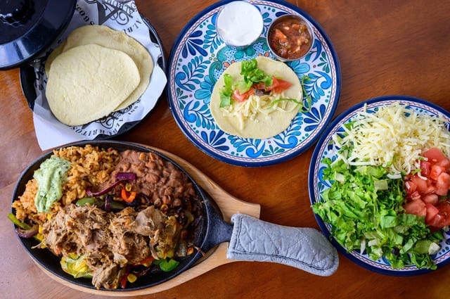 Fajitas Platter.
