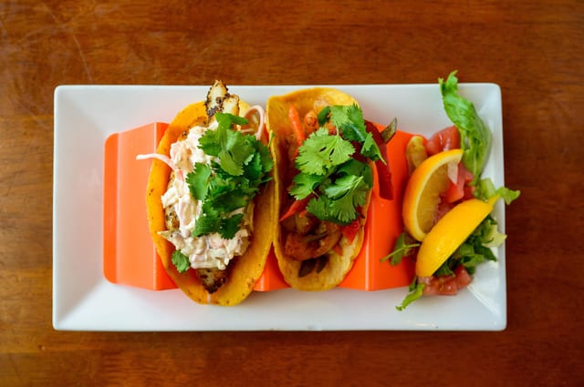 Baja Shrimp Taco.