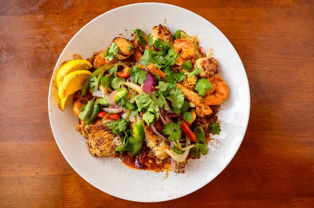 Paella Marisco.